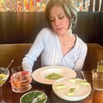 Claire Coffee Instagram – A love affair in 3 parts:
1. Skepticism
2. Surprise
3. Here are keys and a toothbrush, Cherry Blossom Cocktail @elevenmadisonpark, I am yours forever!