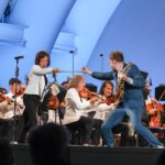 Claire Coffee Instagram – Thanks to @hollywoodbowl  for capturing the unique brand of mania that is #ATTENTION! and @christhile’s jazz hands… Kentucky, you ready?? @louisvilleorchestra, can’t wait to see you next week!