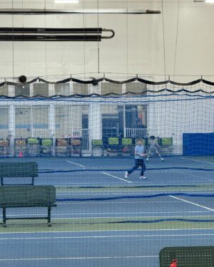 Claire Coffee Instagram - tennis tiger mom-ing in the suburbs it’s a living! @usta #noads