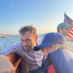 Claire Coffee Instagram - Cal: I want a YACHT. Me: We’re striking against the yachts. Cal: A small yacht. Me: You’d better start working now. Cal: No. YOU’RE gonna work. I’m gonna inherit it. #yachtprobs @newportfolkfest