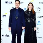 Claire Forlani Instagram - About last night , The Man won an Emmy 🌟2nd award in 2 days! We had such a fabulous night and I got to wear the Most Gorgeous @dior dress , which I LOVED 🖤 with 45 mins to get ready 😳straight off a plane , no sleep , a whirlwind few days . But it was a Blast💫🖤💫BIG Thank you to the wonderful ladies at @dior 🖤💫🖤