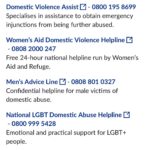 Claire Forlani Instagram - Any kind of domestic abuse please reach out and get help. Here are numbers you can call.