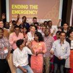 Claire Forlani Instagram - #theunionconferenceonlunghealth #endthestigma #tbsurvivors #TheUnion #India #Hyderabad @nanditavenky I just spent this day at The Union conference for #TB my mind has been blown away by the survivors and their harrowing stories of what it takes to survive TB . All you have to do is listen to @nanditavenky speak once about her journey with TB ,what she feels and believes must be done and you will want to join this battle. The dedication of this community of incredible people fighting to end TB which you would have thought by 2019 would be a thing of the past ,instead it’s the neglected biggest killer in the world . Thankfully governments know the facts and the UN has made a pledge to end TB globally by 2030 but the work needed to do this is VAST. If you saw the pain of the treatments that make survivors sometimes loose the will to fight ,the side effects of these old vaccines , loosing your hearing could be a side effect even the pain because of the amount of injections needed can make you loose the will to live , maybe if you understood that it is creeping back on the doorstep of the western world maybe its need would be heard .I am thankful for this time spent with these persevering people who are dedicating themselves to fighting & ending #TB . Thank you @toddkrim it all started with you 👏 no. 1 Wingman & #michaelkessler thank you for pulling me up this mountain of information you Aussie Champ! #JoseLuisCastro & #DrJeremiahChakaya their inspired and loving leadership of #TheUnion moves me as Never forget it starts at the top . The powerhouse women who’s smarts and dedication blew me Away #DrPaulaFujiwara & #DrJamieTonsing #LucicaDitiu and my (male)partner for the afternoon #RenMinghui THANKYOU 🙏🌎❤️🇮🇳