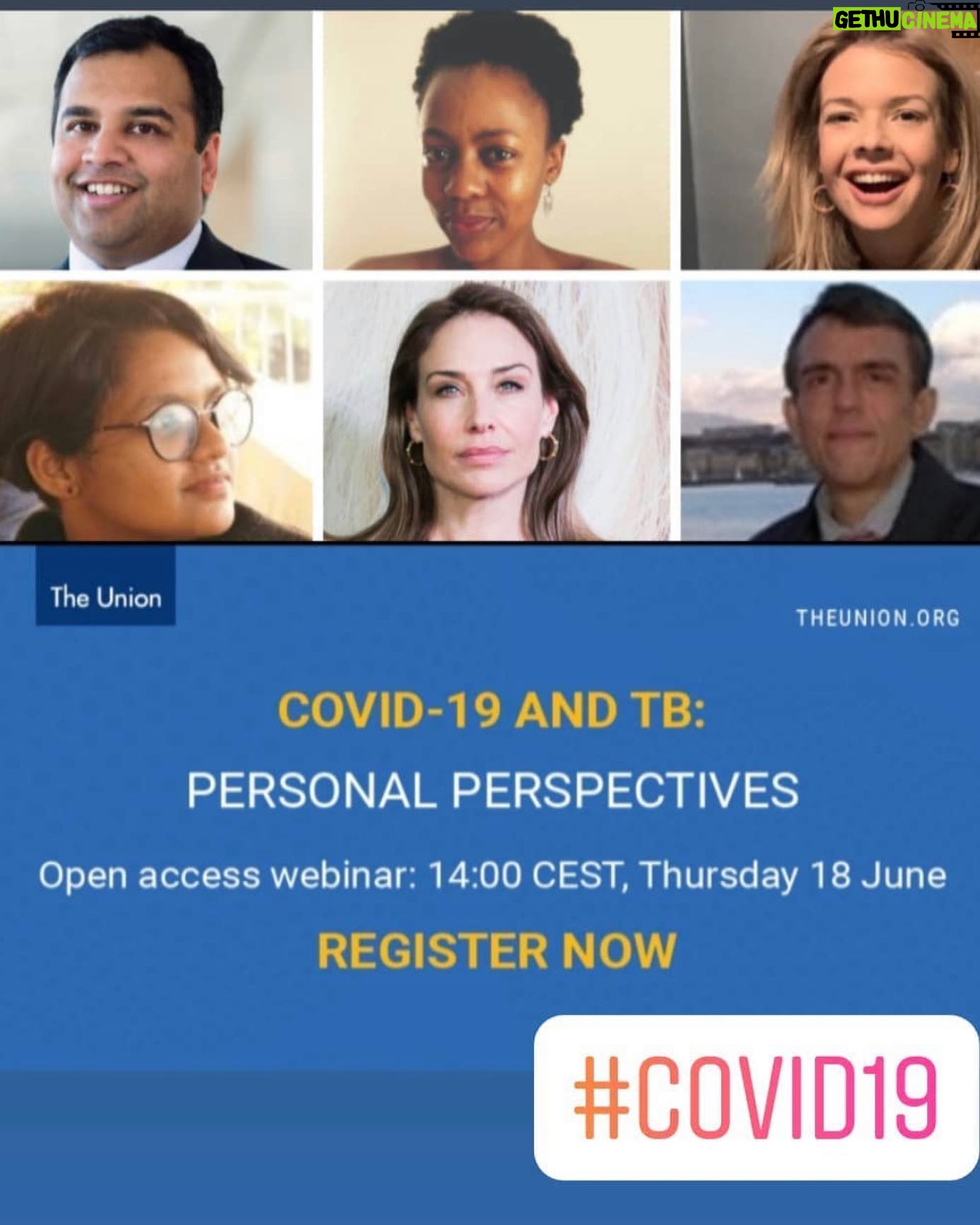 Claire Forlani Instagram - #EndTB #covid19 to register click @theunion_tblh see link in bio .This open discussion will focus in particular on the mental health challenges of dealing with TB and COVID-19, the mental toll of these viruses can be overlooked and even dismissed yet the mental struggle can be huge .The discussion will also include the issues around the stigma which so many survivors of both diseases face. TB survivors have lived with this for decades and their support and sharing with COVID survivors can be of great value. Six months after the Sars-Cov-2 novel coronavirus was identified in China, statistics about COVID-19 including fatality and contagion rates are still daily news worldwide. Reports of the impact that COVID-19 is already having on the tuberculosis response in many countries and models of its potential long term impact are deeply worrying. Beyond the statistics, the personal experiences of those affected can easily be overlooked. To bring the personal experiences of those affected by COVID-19 and TB to the fore, The Union’s Community Advisory Panel will be holding a web based conversation with TB survivors, COVID-19 survivors and advocates, to ensure that the individual lived experiences of TB and COVID-19 are heard. Other topics will include how the TB response has been affected by COVID-19 and community responses to this. Kate O’Brien and Ezio Tavora Dos Santos Filho, both TB survivors, will chair the discussion. As a Union Ambassador, I will be one of the panelists along with Dr Purna C. Kashyap, a Covid-19 survivor, based in the USA, Athira Elssa Johnson, who is currently receiving treatment for TB, and living in Kerala, India. Dr Thato Mosidi, XDR TB survivor, who lives in South Africa. We want as many people as possible to join us at this event so please go to The Union's feed @theunion_tblh and click on the link in their bio to register for your free place. Together, we can beat #COVID19 and we can #EndTB.