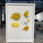 Claire Forlani Instagram - @tigerlilylewis exhibition #safeplaces inspired and for domestic abuse and the proceeds of the show and the night went towards @refugecharity for domestic violence . An Inspired show by the unique and brilliant #Lilylewis @petershamnurseries Go and see it if you can Carriage hall 29 floral street WC2 E9DP 💛🧡❤️