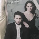 Claire Forlani Instagram – #VanityFairCover photographed by #AnnieLeibovitz All I remember was Toby saying he already knew me and Cate having a whirlwind of energy while I read The NY Times 🖤. Just realized how crap my framing is Sorry!