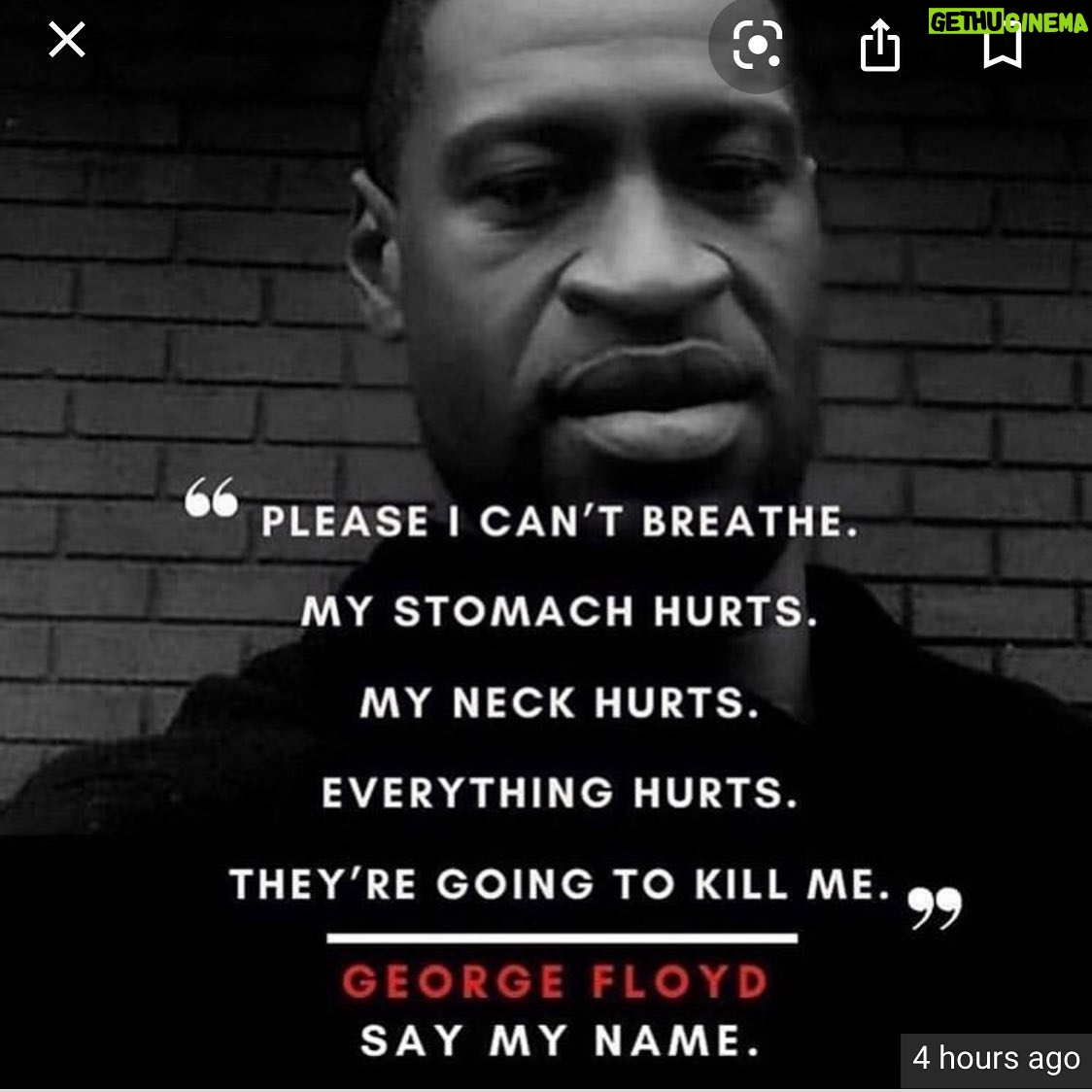 Claire Forlani Instagram - #GeorgeFloyd #icantbreathe #blacklivesmatter #SayHisName