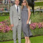 Claire Forlani Instagram - @ascotracecourse @greenroomvip #kinggeorge such a fun day at the races , perfect weather , great group people and as always @zafrushdie & the @greenroomvip hosting a fabulous day! ❤️