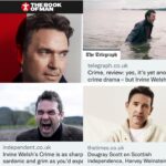 Claire Forlani Instagram – #CRIME  @britbox_uk #DougrayScott #irvinewelsh It’s not often articles are this effusive but when they are it means alot ,especially when you know everyone involved put their Heart & Souls into it! 🖤🖤🖤