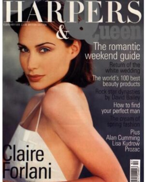 Claire Forlani Instagram - #harpers&queen #ancient #wewereallyoungonce 😄