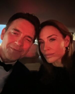 Claire Forlani Instagram - Dougray Scott just won a @baftascotland  for BEST ACTOR!  For his performance in Crime.  Always wonderful when a Brilliant performance  gets recognized . 💫🌟💫🌟✨💫 congratulations my love 💫🖤💫