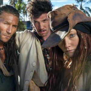 Clara Paget Instagram - 🖤🏴‍☠️ Black Sails just dropped on @netflix All seasons streaming now #NetflixUS new lease of life for my pirate gang #RaiseTheBlack 🏴‍☠️🖤