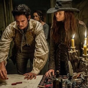 Clara Paget Instagram - 🖤🏴‍☠️ Black Sails just dropped on @netflix All seasons streaming now #NetflixUS new lease of life for my pirate gang #RaiseTheBlack 🏴‍☠️🖤