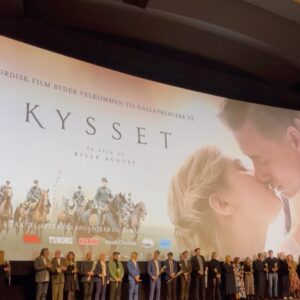 Clara Rosager Instagram - Last nights premiere The Kiss. Thank you for an amazing evening and everyone who worked on this film ❤️