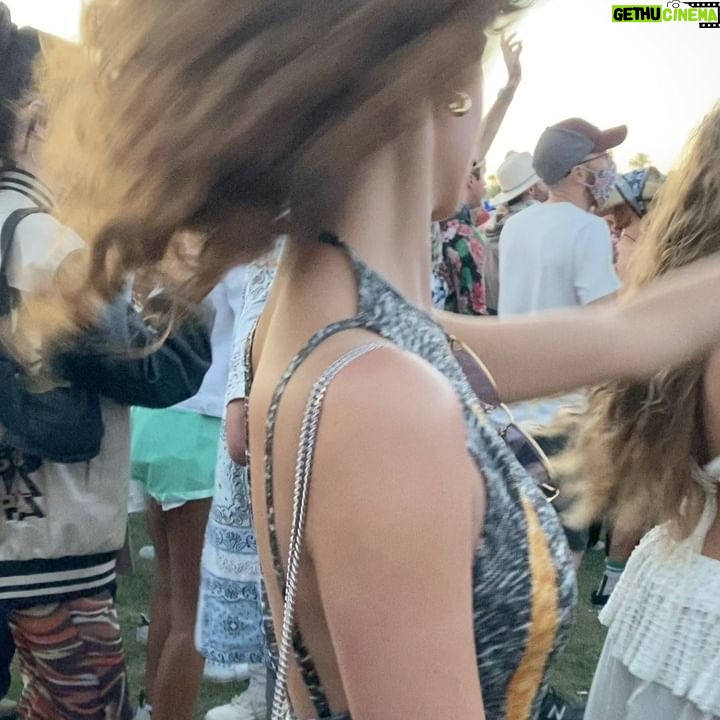 Clara Wilsey - 2.7K Likes - Coachella under a full moon 🌕🤪
Thanks @anatanaka for getting pictures of me at least one of the days ❤️