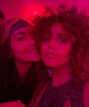 Clara Wilsey Instagram - Coachella under a full moon 🌕🤪
Thanks @anatanaka for getting pictures of me at least one of the days ❤️