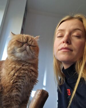Clara Henry Instagram - A puss with the puss #åhhelgakatt