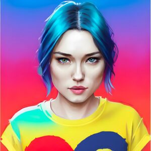 Clare Grant Instagram - I did it. And now I want rainbow hair.
