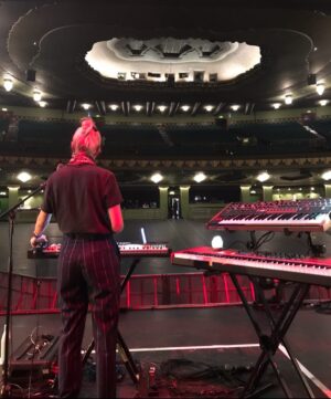 Clare Uchima Instagram - soundcheck the other night 🧙🏼‍♀️🎹🔮