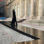 Clare Waight Keller Instagram - The next couture chapter was Caraman - I named this collection after the 19th century townhouse originally built for the Duke of Caraman. This beautiful building became the Haute Couture atelier and salon of Hubert de Givenchy, where it still remains today on Avenue George V. I think for many people this was one of those shows that really resonated deeply with the story of Givenchy. It was a moment that really struck a very emotional chord with the audience and my team backstage, particularly as it was so soon after both the Royal Wedding and Hubert’s death. I had always personally felt that the Givenchy archives were a mystery, rarely seen in public exhibitions nor books despite his extraordinary contributions to fashion in film and the history of fashion in celebrity culture. I felt a profound connection to his craft as I searched through his legacy to honour his life through this show. I wanted to capture the essence of his work and vision of women through my own lens. In the images here - the looks hanging in the Couture salon, the show venue in the Musée de Archives garden in the heart of the Marais on a stunning summer evening, rehearsals in the afternoon before the show with the production team still finishing the set up, whilst I’m listening to the music to set the pace of the models. #hautecouture #paris #fashion #style #audreyhepburn #givenchy