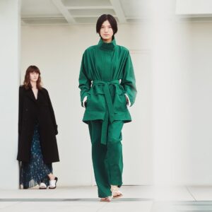 Clare Waight Keller Instagram - Launching globally today my new collection in collaboration with @uniqlo 
Drop 1 of Uniqlo:C in stores from Thursday 22nd February ❤️🩵