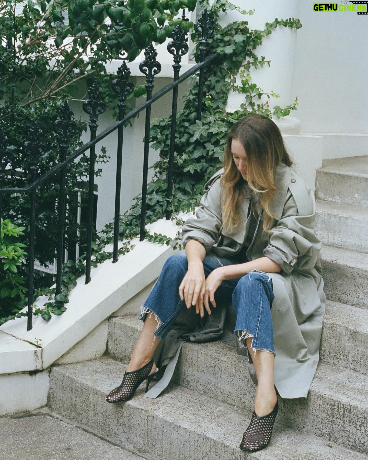 Clare Waight Keller - 3.2K Likes - Back in August a young photographer approached me through Instagram about taking a portrait of me for his designer series, however Iβm truly not one for this type of thing. Having a portrait taken is usually at the bottom of my list.
But I decided to take a look at Andrewβs work and I really liked what I saw.
Itβs all shot on old cameras 35mm film or those pointnβshoot wind on pocket cameras - no way to see the results live as we do all the time today on digital. The other big difference is without all that jumping to look at the monitor to check the images we just chatted, got to know each other a bit.
So of course there is the element of the surprise and reveal when everything is developed.
So here they are - the lovely unfiltered results π€. Thank you so much @anxxquinn for such a fun morning together in my neighbourhood.