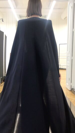 Clare Waight Keller Instagram - Show fittings for Caraman Givenchy Haute Couture Show