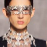 Clare Waight Keller Instagram - Bringing otherworldly sparkling serenity to close out 2023…….🤍🤍🤍🕊️🕊️🕊️ #hautecouture #paris #givenchy #gowns #sparkle #newyear #polishgirl #gown #runway #artist #atelier