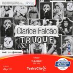 Clarice Falcão Instagram - Clarice Falcão desembarca com seu novo show "TRUQUE" no palco do Teatro Claro MAIS RJ! ✨ Clarice Falcão é reconhecida por suas habilidades como cantora, compositora, atriz e roteirista. Após ganhar destaque como atriz no coletivo Portas dos Fundos, ela deu início à sua carreira musical há 10 anos com o álbum “Monomania”, que recebeu elogios e lhe rendeu uma indicação ao Grammy Latino. Em seguida, lançou “Problema Meu” (2016), caracterizado por sua sinceridade ácida, e “Tem Conserto” (2019), que apresenta uma exploração honesta da mente atribulada. Agora, após estrelar e criar o sucesso “Eleita” (2022) para a Amazon Prime Video, Clarice retorna com seu trabalho mais recente, o álbum visual “Truque”, que mergulha no tema do afeto e sobre a magia que é se apaixonar. 🎶 Show 🗓️ 11 de Maio 🕒 Sábado às 20h 🎟 Garanta já o seu ingresso em Uhuu.com | link na bio! #DescriçãoDeImagem Arte anunciando o show Truque da cantora Clarice Falcão. Em destaque aparecem fotos da cantora em preto e branco, simulando colagens de jornais antigos. Nas fotos ela usa figurinos distintos, que situam os vários momentos de sua carreira. O espetáculo acontecerá no dia 11 de Maio, sábado às 20h. Classificação 16 anos. Todas as sessões do Teatro Claro MAIS RJ são acessíveis em Libras, Audiodescrição e Legendas.