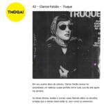 Clarice Falcão Instagram - fiz um atrasado carrossel com algumas listas que citaram o Truque como um dos melhores discos de 2023, pois muitos dirão que fazem música pelo amor mas eu faço para tirar onda obrigada por lembrarem de mim e principalmente proporcionarem essa oportunidade de me exibir na internet. recado a quem quer ouvir essa belezinha ao vivo: a turnê estreia dia 01/03 na Casa Natura em SP ultimos ingressos ainda a venda no LiNK dA biO ps. nunca é demais agradecer ao meu parceiro @looksdepaiva pois ele é pfto