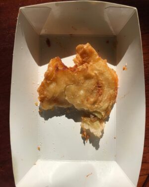 Claudia O'Doherty Instagram - Potato scallop accident/miracle.