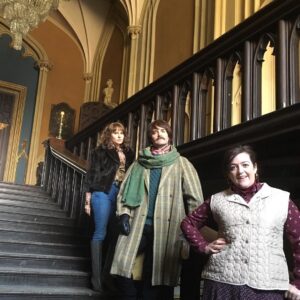 Claudia O'Doherty Instagram - An electrifying glimpse at the costumes me, Maeve Higgins and Will Forte wear in ‘Extra Ordinary’. There’s going to be an extra screening at @SXSW - Friday March 15 at ZACH Theatre 8pm.