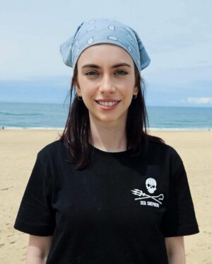 Claudia Riera Instagram - I am very proud to anounce after years of following their cause that I am joining @seashepherd as one of their ocean warriors.
I support the mission of Sea Shepherd to protect defend and conserve our ocean, sea shepherd is fighting to protect marine wildlife globally and the good news is you can also join the mission and help!

Follow their page: @seashepherd
You can also shop to support: @seashepherdstore 

For the Ocean 🐋🌊

#seashepherd #marineconservation #stoptheplunder  #shoptosupport
#mediterranean #StopTheGrind