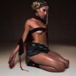 Claudia Bouvette Instagram - CLAUDIA Photographed & CD by: @raphsohier Hand made top by: @isabl.d Styled by: @isabl.d MUA: @donebyjuliette Hair Stylist: @ic.system Nail Artist: @rosedoesnailss Model: @claudiabouvette Studio: @focusstudio