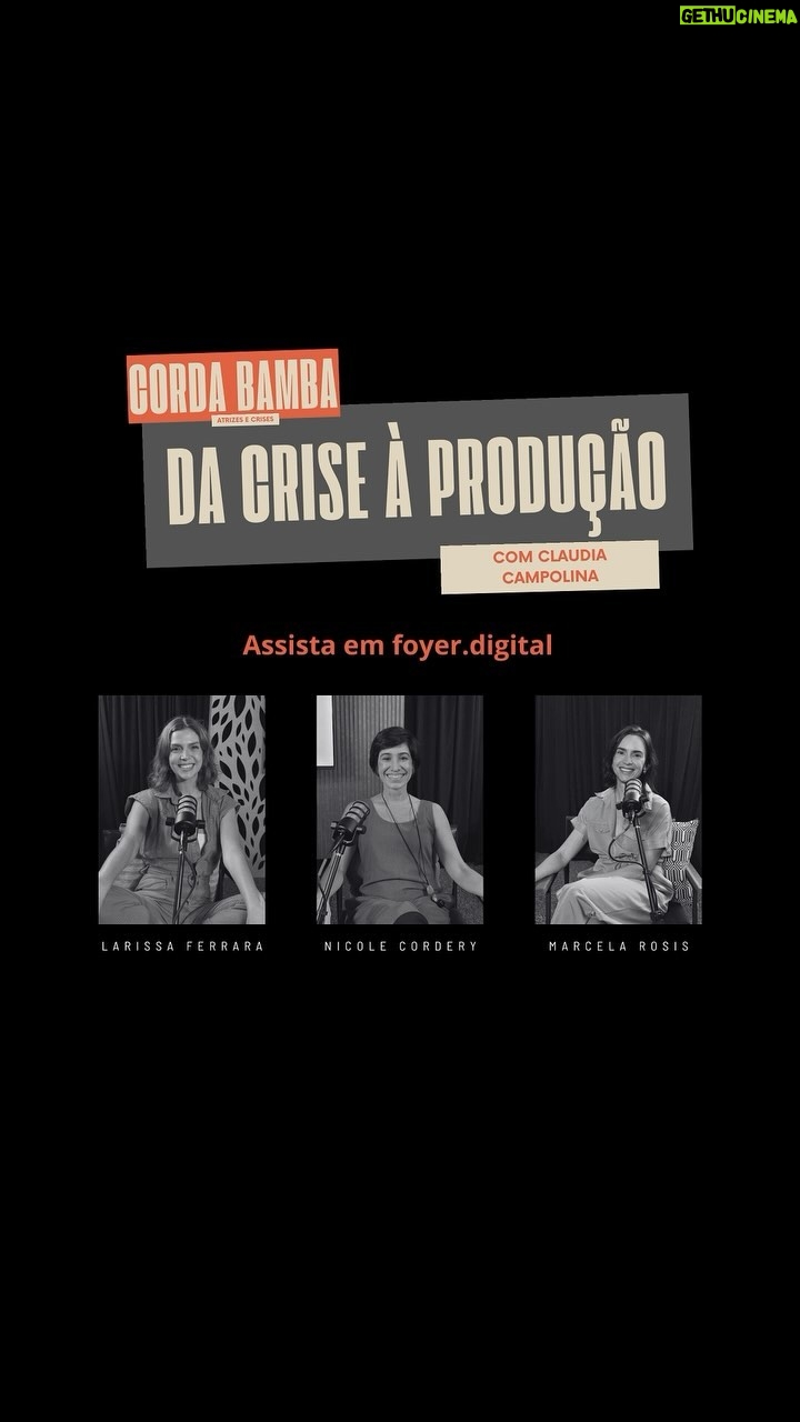 Claudia Campolina Instagram - “Não dá mais para ser uma atriz que espera”! Vem ouvir esse papo com a @claudiacampolina e entender como ela criou o MUNDO INVERTIDO 🔄