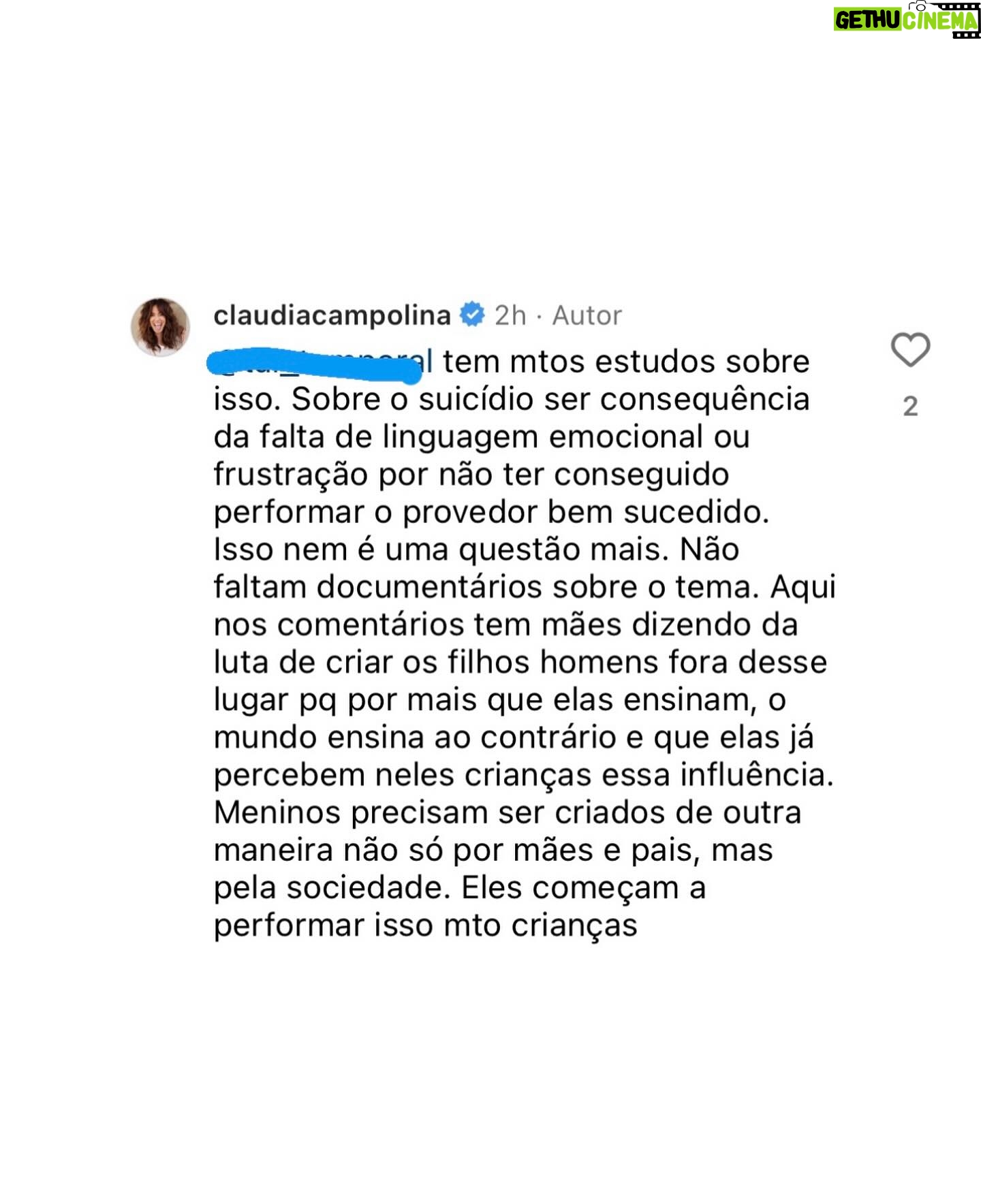 Claudia Campolina Instagram - Comecei a falar disso ontem num post e gostaria de indicar o documentário The make you live in (tem legendado no YouTube)