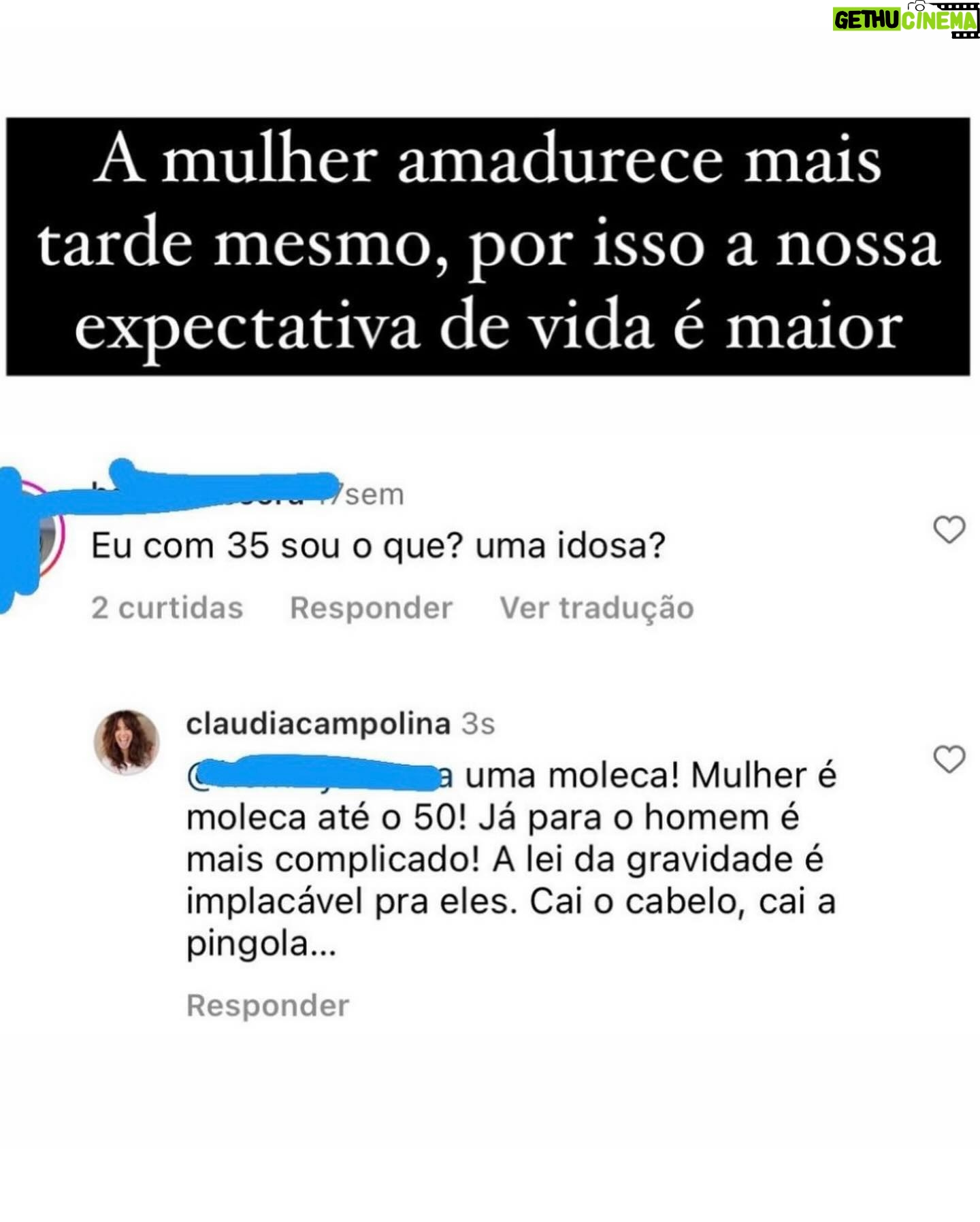 Claudia Campolina Instagram - Trago verdades