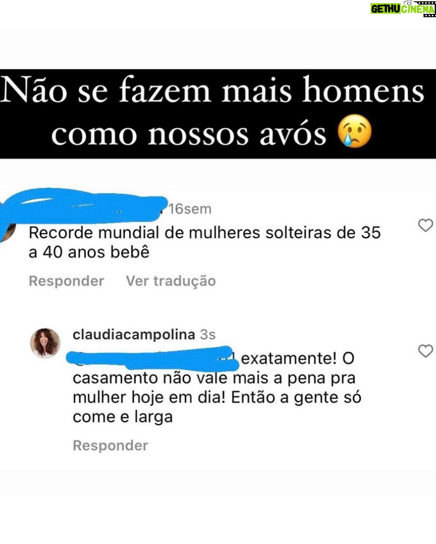 Claudia Campolina Instagram - Trago verdades