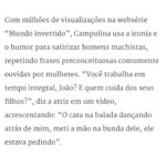 Claudia Campolina Instagram – Vamos investir nesse longa?
Obrigada pela matéria @guilhermeamado