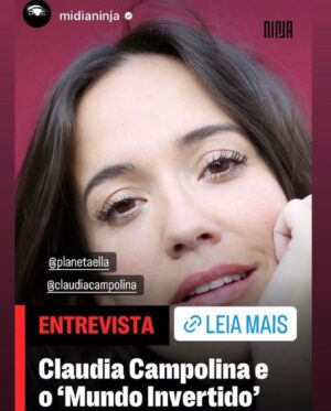 Claudia Campolina Instagram - Como vocês sabem, em razão de um vídeo do Mundo Invertido que viralizou, tenho sofrido uma série de ataques nos últimos dias.

Homens não suportaram ouvir o que mulheres ouvem diariamente numa ficção e se dividiram entre dois grupos:

Os que não suportaram eu chamá-los de velhos aos 30 anos, questionar a potência da pingola e falar da calvice e por isso partiram pra agressões gerais “mulher que envelhece mal, tia”, “vc tá amargurada”, senta no meu colo pra vc ver” e outras baixarias

Ou seja, comprovaram que são reflexo da minha personagem e não suportaram ser tratados como tratam mulheres 

E os que fingiram suportar ouvir, mas disseram que eu tenho ódio de homens e que sou uma feminista radical que quer causar divisão 

Como assim, gente? Eu tenho até amigos homens. Kkkkkk 

Piadas a parte, ficou claro que esses vieram fingir que entenderam que era ironia, na verdade também se doeram e ficaram reativos! 

Começaram a procurar problema na série e inventar diagnósticos sobre mim, sendo que tudo que viram foi uma personagem e não eu. 

Tudo para não lidar com o problema real do machismo e de seus próprios equívocos 

Aliás, eu respondi como personagem muitas vezes e algumas poucas vezes respondi como a autora da personagem tb. 

Deixo alguns trechos dessa entrevista que dei para o @midianinja e @planetaella aqui porque chegou mta gente nos últimos dias também! 

Pensei ser importante mostrar pra vocês mais sobre a minha criação. 

Sejam bem-vindos e bem-vindas.

Por último, alguns homens me apoiaram no tal reels polêmico (importante ressaltar), e outros fizeram o correto ao entender o vídeo como realidade e não como ficção: Não partiram nem para o ataque e nem para defensiva! Apenas questionaram o teor! 

Palmas pra eles! O teor é horrível, seja saindo da boca de uma mulher, seja saindo da boca de um homem. 

Espero que eles se indignem assim toda vez que ouvirem esses absurdos de um homem por aqui, na reunião da família ou no grupo de amigos! 

Espero seguir causando muita separação tb, como me disseram alguns. Não a separação entre homens e mulheres, mas sim entre seres humanos e o machismo! Que cada mulher se emancipe de cada machista que a rodeia