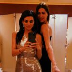 Claudia Doumit Instagram - A classy bunch of psychos and their icon. Thank you @hollywoodcreativealliance for letting us through the door. HMU: @maryzavaglia.beauty Styled by: @cristinaehrlich