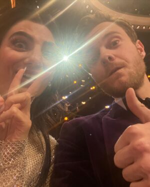 Claudia Doumit Instagram - Oscars, a cool guy and swedish fish. 👌🏼
 

HMU: @maryzavaglia.beauty 
Styled by: @cristinaehrlich