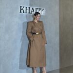 Claudia Kim Instagram – can’t get over this season’s fall collection❤️‍🔥 Thanks for having me @khaite_ny 

#케이트 #케이트뉴욕 #케이트런칭이벤트 #KhaiteFW24