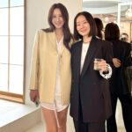 Claudia Kim Instagram - EENK S/S 24 Salon Show🤍 got so much love for @eenk_official #EENK #EENK24SS #YforYesterday