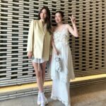 Claudia Kim Instagram - EENK S/S 24 Salon Show🤍 got so much love for @eenk_official #EENK #EENK24SS #YforYesterday