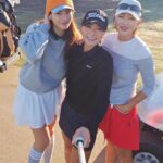 Claudia Kim Instagram - ..my healing place 🩵 Thank you my Dallas golf idols! (65타..PGA룰대로 저 점수라니. my crazy 골프여신들. 그 사이에서 저는 아기 병아리 골퍼지만, 행복해요🩵)