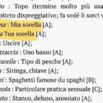 Claudia Pandolfi Instagram – https://www.theromanpost.com/2016/06/dizionario-dialetto-romanesco/