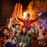Clea DuVall Instagram - Celebrated my birthday early with my closest friends. Thank you, @horrornights for having me!! You made me feel like a kid again (terrified of what lurked around every corner). 👻☠️💀👹🤡🧛🏻‍♀️🧟‍♀️🩸🎃