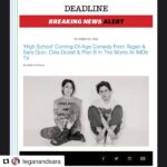 Clea DuVall Instagram - For the record, I’m also very excited. @teganandsara 😇 We are so excited about this! @officialclead @imdbtv