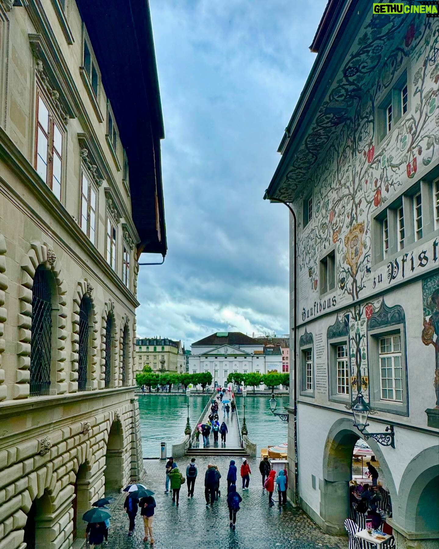 Clea Shearer Instagram - The most magical time in Switzerland, complete with a rainbow at the end of the day 🇨ðŸ‡Onward to France 🇫🇷